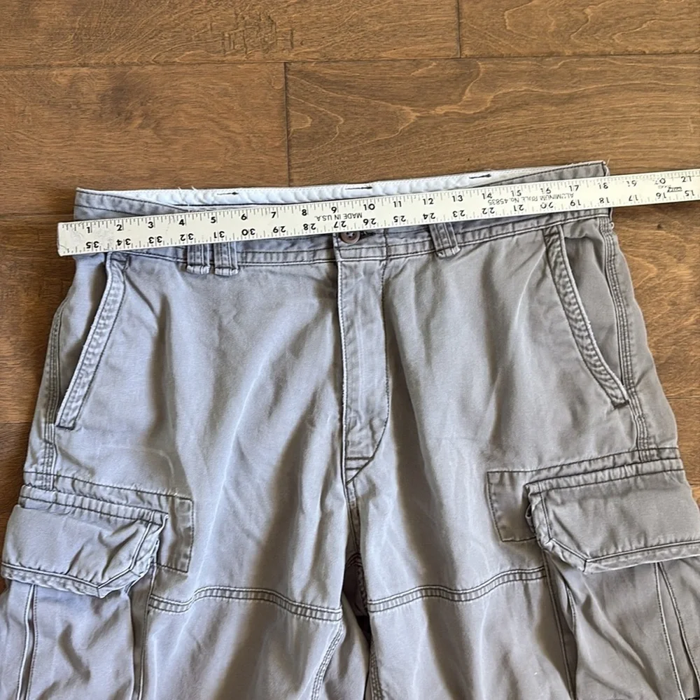 Polo Ralph Lauren Cargo Shorts Men’s Size 36 Gray Cotton